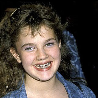 Celebrities Who Had Braces - Drew Barrymore